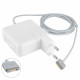 Блок живлення для ноутбука APPLE MagSafe2 14.85V, 3.05A, 45W, White, квадратний, з євро-адаптером (A1436),Т-подібний роз'єм MagSafe2 NBB-41107