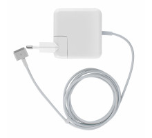 Блок живлення для ноутбука APPLE MagSafe2 14.85V, 3.05A, 45W, White, квадратний, з євро-адаптером (A1436),Т-подібний роз'єм MagSafe2 NBB-41107