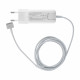 Блок живлення для ноутбука APPLE MagSafe2 14.85V, 3.05A, 45W, White, квадратний, з євро-адаптером (A1436),Т-подібний роз'єм MagSafe2 NBB-41107