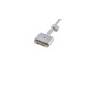 Блок живлення для ноутбука APPLE MagSafe2 14.85V, 3.05A, 45W, White, квадратний, з євро-адаптером (A1436),Т-подібний роз'єм MagSafe2 NBB-41107