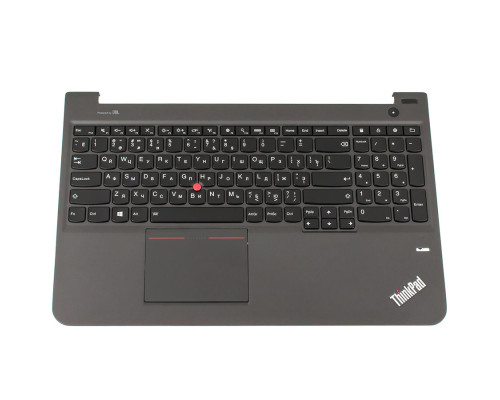 Клавіатура для ноутбука LENOVO (ThinkPad S531, S540 Keyboard+Touchpad+передня панель) rus, black, підсвічування клавіш NBB-44225