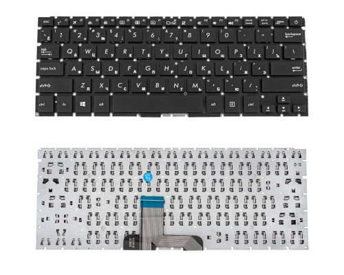 Клавіатура для ноутбука ASUS (UX410 series) rus, black, без фрейма NBB-57231
