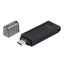 USB флеш-накопичувач 3.2 Kingston DT 70 64GB Type-C м`ята упаковка Колір Чорний 2020000405016