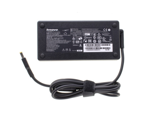 Блок живлення для ноутбука LENOVO 20V, 8.5A, 170W, USB+pin (Square 5 Pin DC Plug), black (без кабеля!) NBB-83568