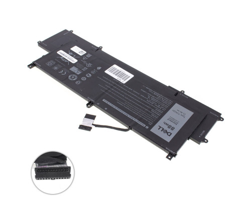 Оригінальна батарея для ноутбука DELL TVKGH (Latitude 15 9510 2-in-1, 9520 2-in-1) 11.4V 73340mAh 88Wh Black