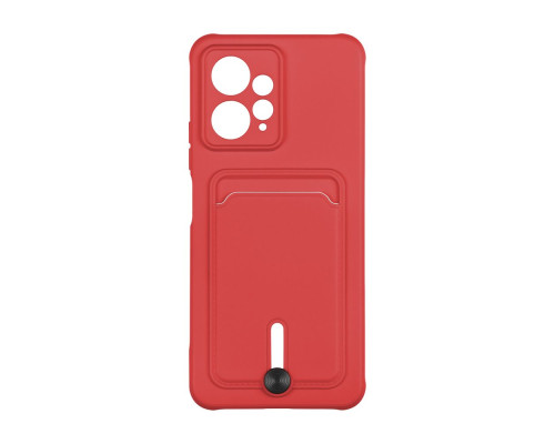 Чохол TPU Colorfull Pocket Card для Xiaomi Redmi Note 12 4G Колір 14.Red 2020000357353