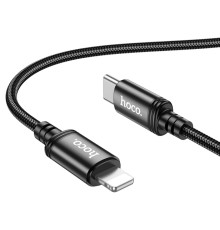 Кабель USB Hoco X89 Wind PD20W Type C to Lightning Колір Чорний 6931474784308