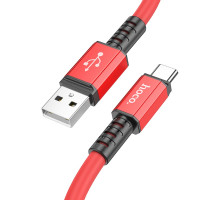 Кабель USB Hoco X85 Type-C Колір Червоний 6931474777515