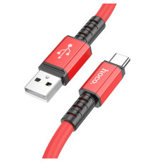 Кабель USB Hoco X85 Type-C Колір Червоний 6931474777515