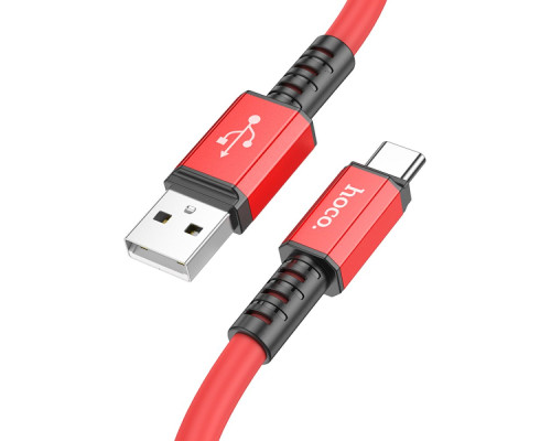 Кабель USB Hoco X85 Type-C Колір Червоний 6931474777515