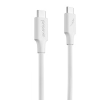 Кабель Proove Striped Silicone Type-C to Type-C 60W (1m) white 2001001957483 6901117530081