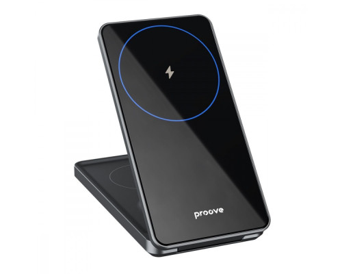 Бездротовий ЗП Proove Metal Edge 3 in 1 gray 2001001754556 6901118966452
