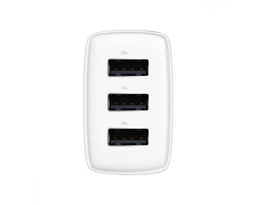 МЗП Baseus Compact 17W (3 USB) white