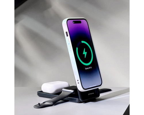 Бездротовий ЗП Proove Metal Edge 3 in 1 gray 2001001754556 6901118966452