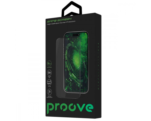 Захисне скло Proove Safe Screen iPhone 15 Pro Max black