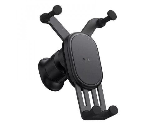 Автомобільний тримач з Бездротовим ЗП Baseus Stable Gravitational Car Mount Pro 15W (Air Outlet Vers black 2001001041854 6932172620264