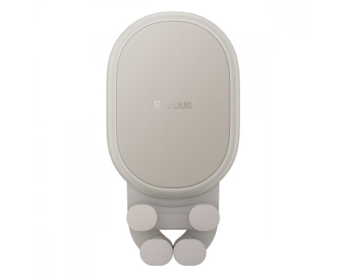 Автомобільний тримач з Бездротовим ЗП Baseus Stable Gravitational Car Mount Pro 15W (Air Outlet Vers black 2001001041854 6932172620264