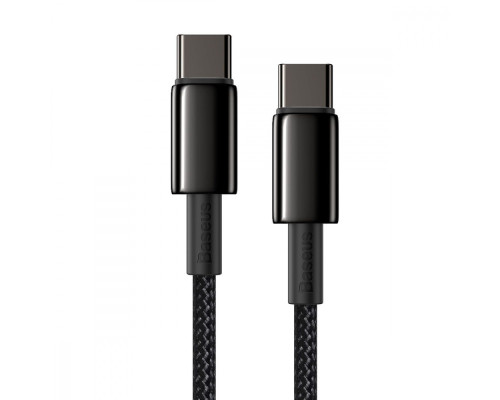 Кабель Baseus Tungsten Gold Fast Charging Type-C to Type-C 100W (2m) gold