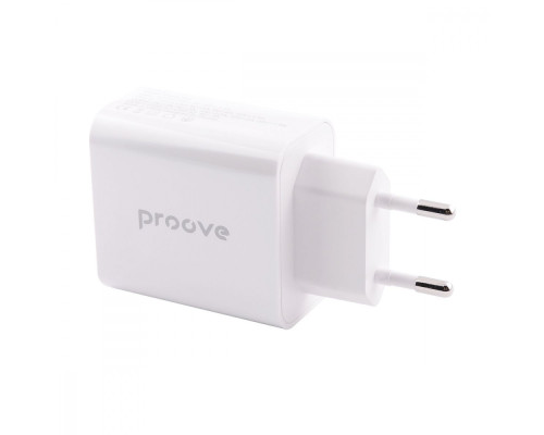 МЗП Proove Rapid 30W (2 USB + Type-C) white