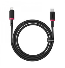 Кабель Baseus Dura Series Type-C to Lightning 20W (1m) black/red 2003000232158