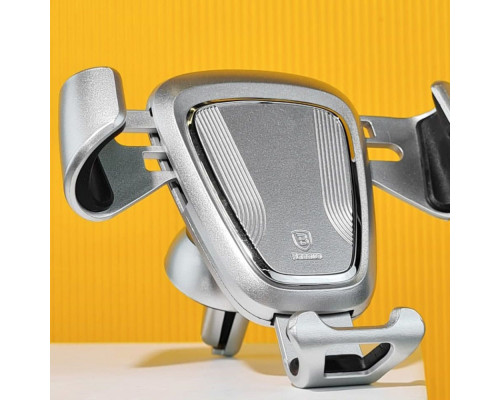 Автомобільний тримач Baseus Gravity Car Mount silver