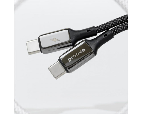 Кабель Proove Dense Metal Micro USB 2.4A (1m) black