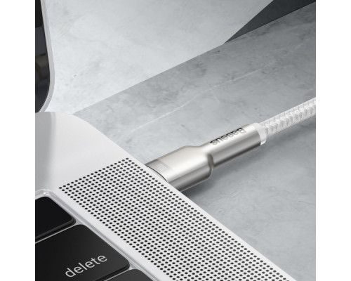 Кабель Baseus Cafule Metal Type-C to Type-C 100W (1m) purple