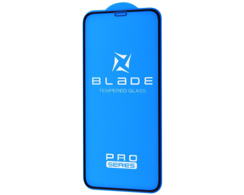 Захисне скло BLADE PRO Series Full Glue iPhone Xs Max/11 Pro Max без упаковки black