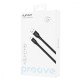 Кабель Proove Flat Out Lightning 2.4A (1m) white