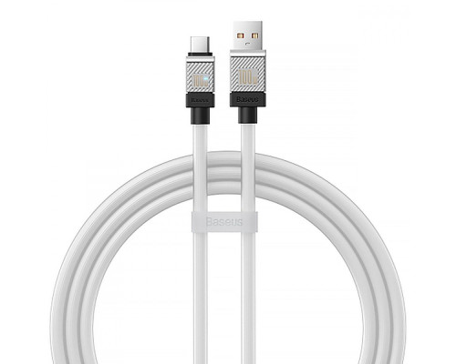 Кабель Baseus CoolPlay Series Fast Charging Type-C 100W (2m) white