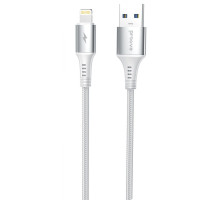 Кабель Proove WireX USB to Lightning 2.4A (1m) white 2003000248357 6901111331455