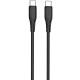 Кабель Proove GridLine Type-C to Type-C 60W (1m) black 2003000238808 6901112578880