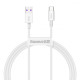 Кабель Baseus Superior Series Fast Charging Type-C 66W (1m) white