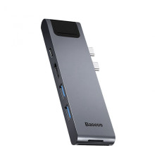USB-Хаб Baseus Thunderbolt C 7-in-1 gray