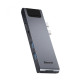 USB-Хаб Baseus Thunderbolt C 7-in-1 gray