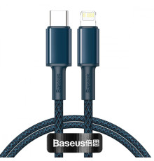 Кабель Baseus High Density Braided Type-C to Lightning PD 20W (2m) blue