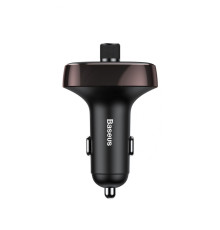 АЗП Baseus FM Launcher S-09 Lite 35W (PD+QC3.0) Type-C+2USB brown