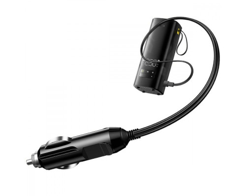 Автомобільний насос Baseus SuperMini Mega Series black 2003000211122 6932172657130