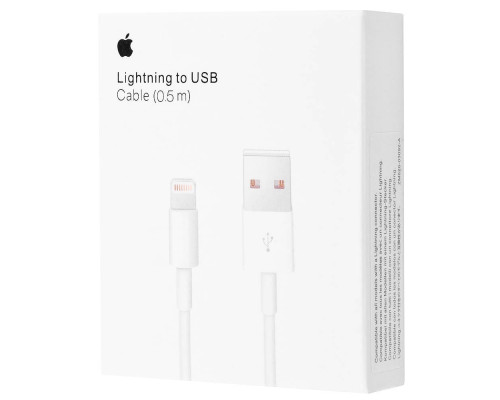 Кабель Lightning to USB Cable (0.5m) ORIGINAL