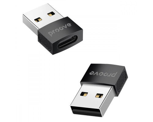 Перехідник OTG Proove Extension Type-C to USB black