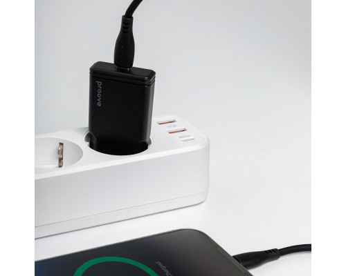 МЗП Proove Slender 30W (Type-C + USB) black 2003000258455 6901113258361
