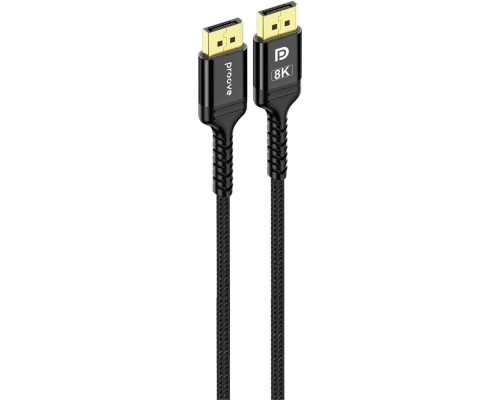 Кабель Proove Playback DP to DP 3m black 2003000343021 6901119307346