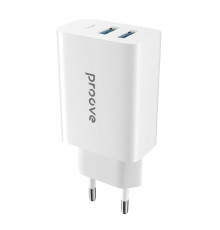 МЗП Proove Rapid 30W (2 USB + Type-C) white