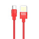 Кабель Hoco U55 Outstanding Type-C (1.2m) red