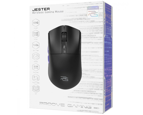 Бездротова ігрова миша Proove Gaming Jester 8K black 2003000245479 6901112957272