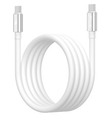 Кабель Proove Magneto Type-C to Type-C 60W (1m) white 2003000282665 6901113529492