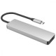 Type-C-Хаб Proove Iron Link 5 in 1 (2*Type-C + 2*USB3.0 + HDMI) silver 2001001957599 6901119737679