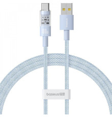 Кабель Baseus Gem Fast-Charging Type-C 100W 1m blue