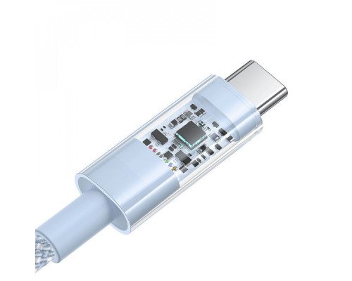 Кабель Baseus Gem Fast-Charging Type-C 100W 1m blue