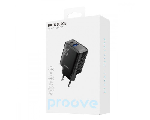 МЗП Proove Speed Surge 20W (USB + Type-C) white 2001001957735 6901119019034